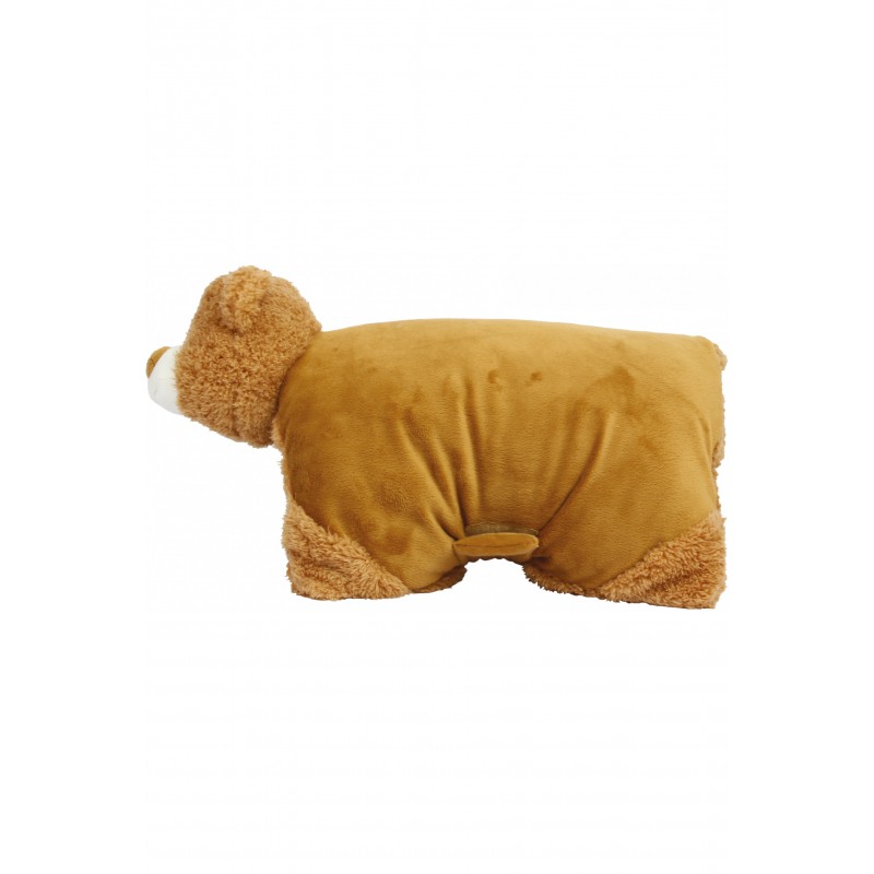 COUSSIN PELUCHE OURS PERSONNALISABLE