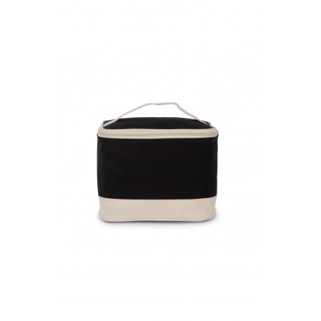 Trousse de toilette coton, couleur noir à personnaliser Trousse de toilette coton, couleur noir à personnaliser