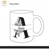 Modèle personnalisation mug lettrine.