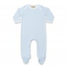 Pyjama bébé vierge bleu clair